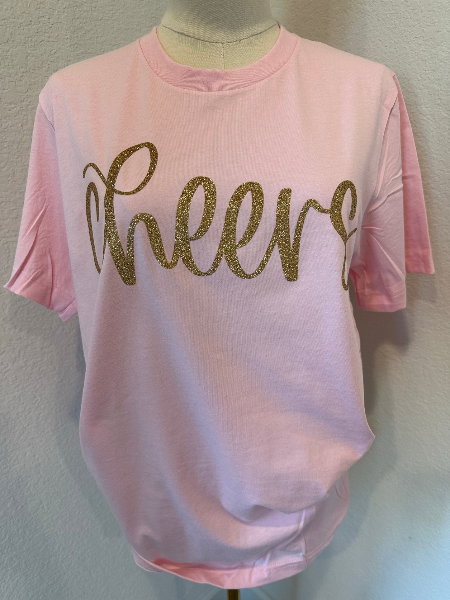 Cheers Glitter Tee