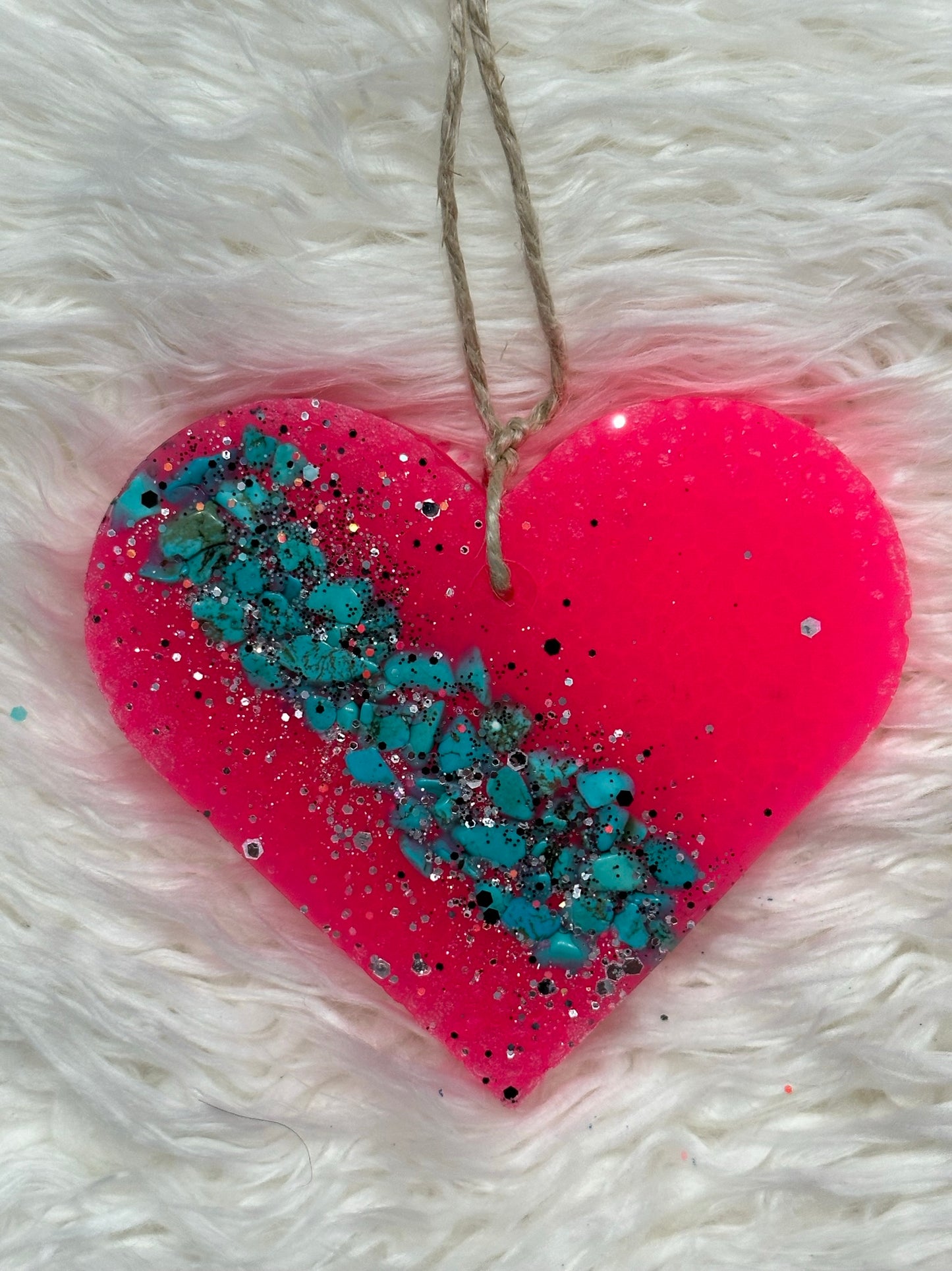 Pink Heart Freshie